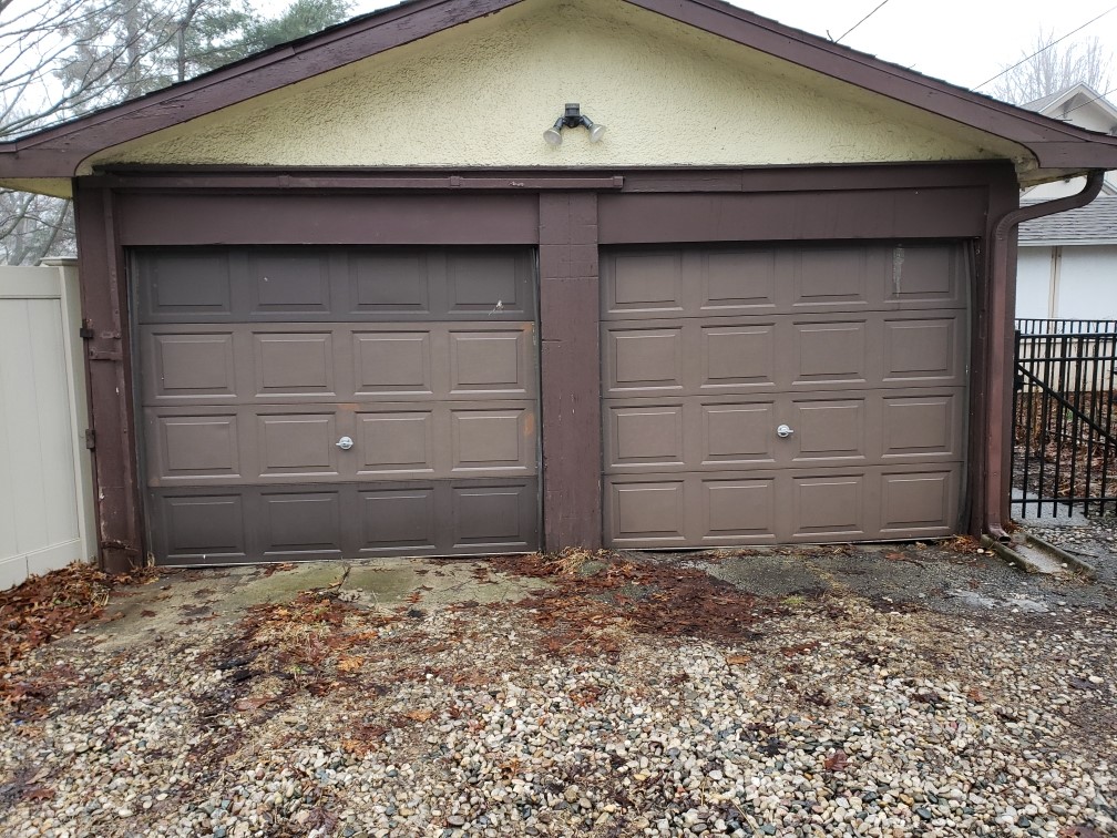 Complete Reframe from (2) Single Car doors to (1) Double Car Opening